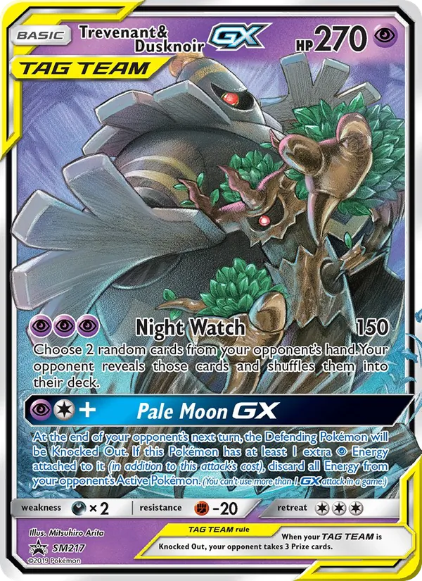 Trevenant & Dusknoir GX